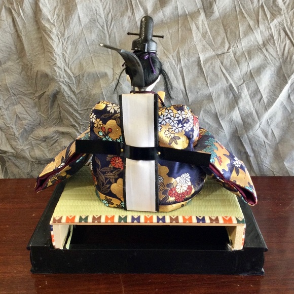 Vintage Japanese Hina Dolls Emperor and Empress Dolls - Picture 3 of 16